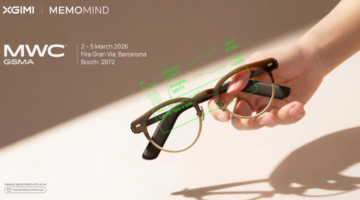 XGIMI تستعرض نظارة MemoMind المدعومة بالذكاء الاصطناعي خلال فعاليات مؤتمر برشلونة MWC2026